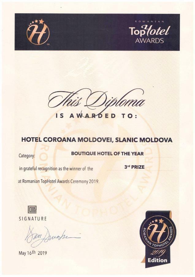 Hotel Coroana Moldovei Сленік-Молдова Екстер'єр фото